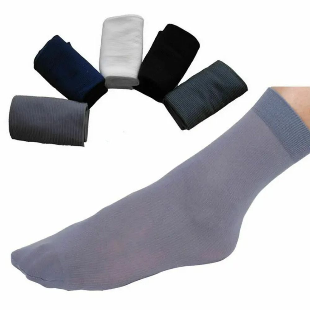 Silk Sock Bamboo - جوارب رجالي من الحرير الجليدي للتنفس