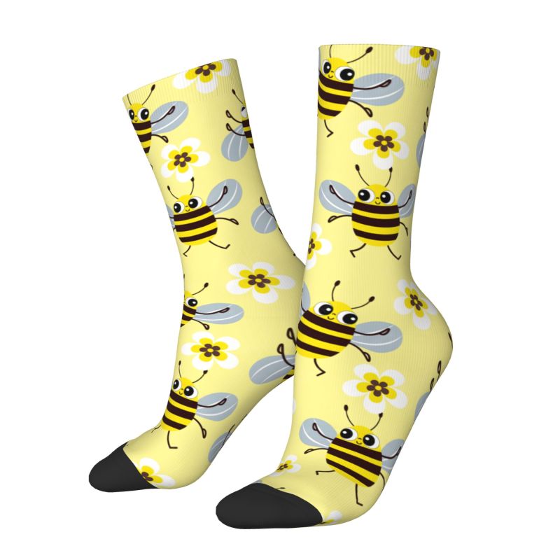 مخصص بارد رجل مضحك النحل الزهو - مراجعة Dress Sock Men وسعره