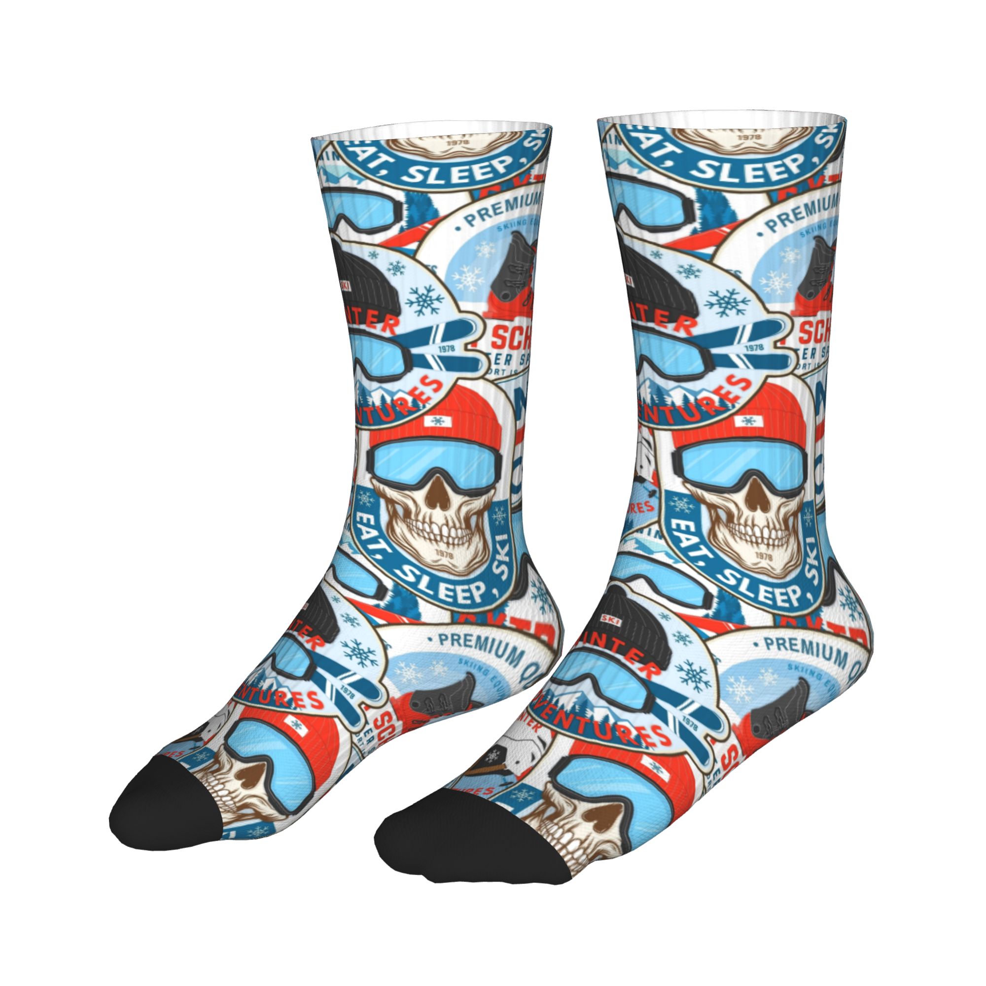 جوارب طويلة مطبوعة بدون خياطة  - مراجعة Dress Sock Men وسعره