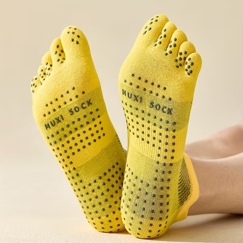 جوارب رجالية بثلاثة أزواج، جوا - مراجعة Grip Sock Yoga وسعره