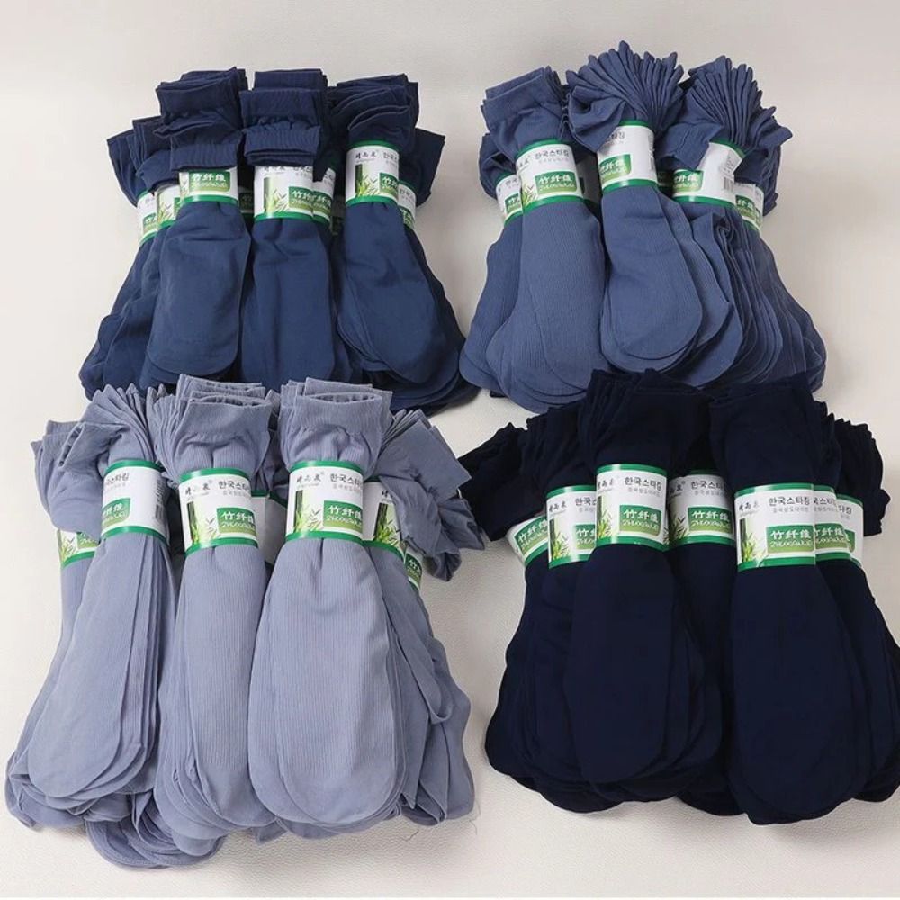 10 أزواج من الجوارب الرجالية ا - مراجعة Silk Sock Bamboo وسعره