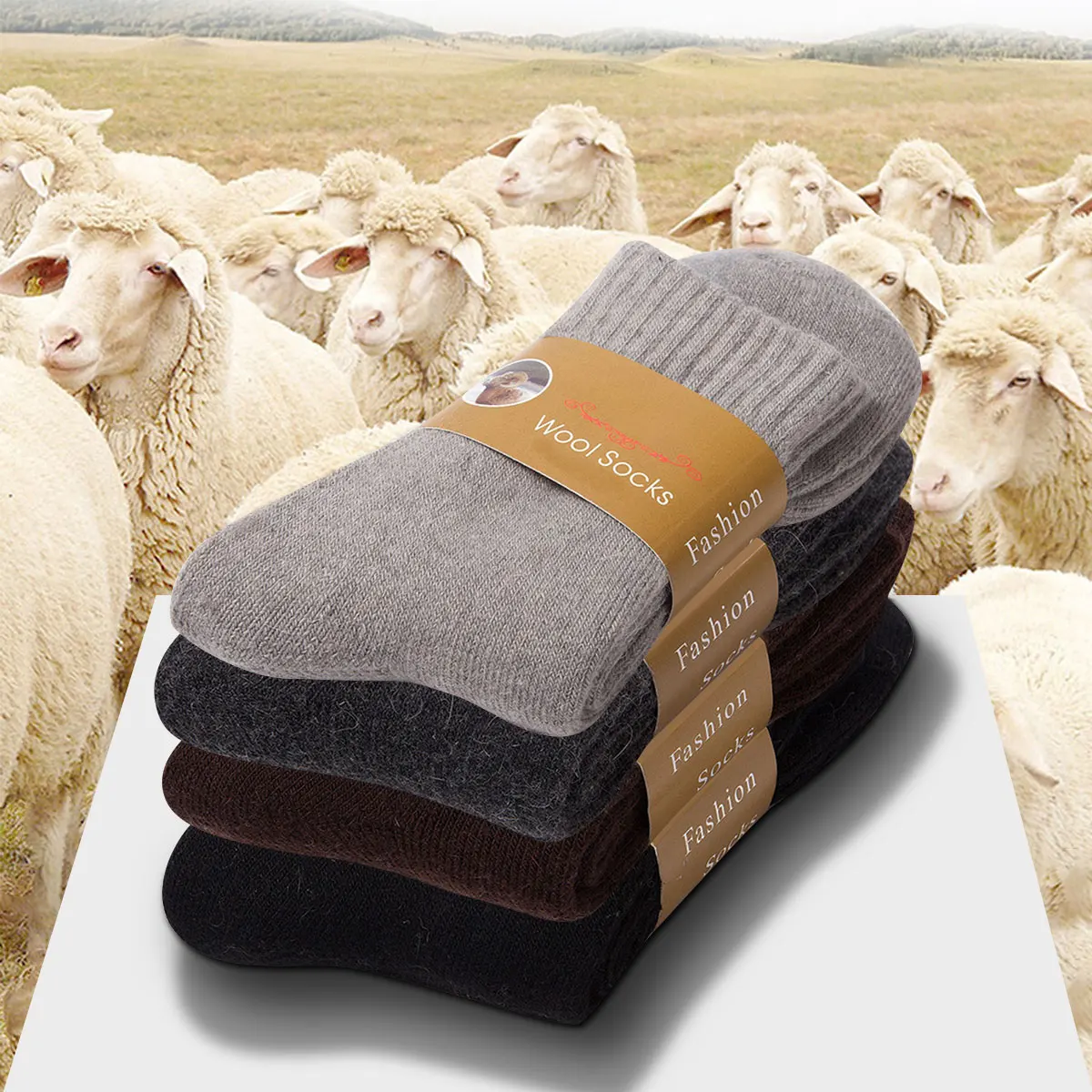 2 أزواج الشتاء الجوارب الدافئة - مراجعة Thermal Sock Winter وسعره
