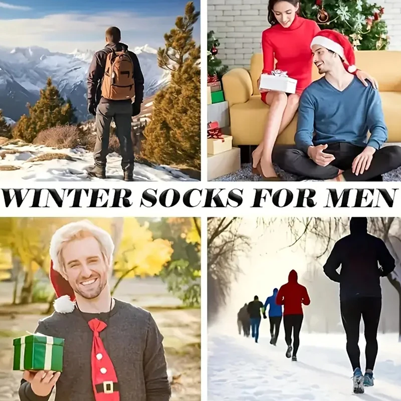 2 أزواج الشتاء الجوارب الدافئة - مراجعة Thermal Sock Winter وسعره