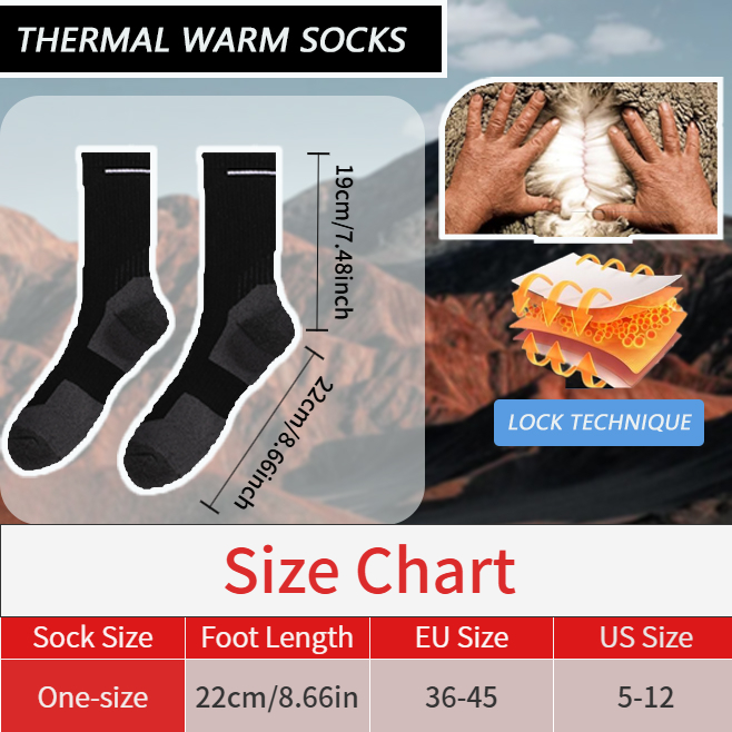 جوارب MuqiNush 1/2 زوج من صوف  - مراجعة Wool Hiking Sock وسعره