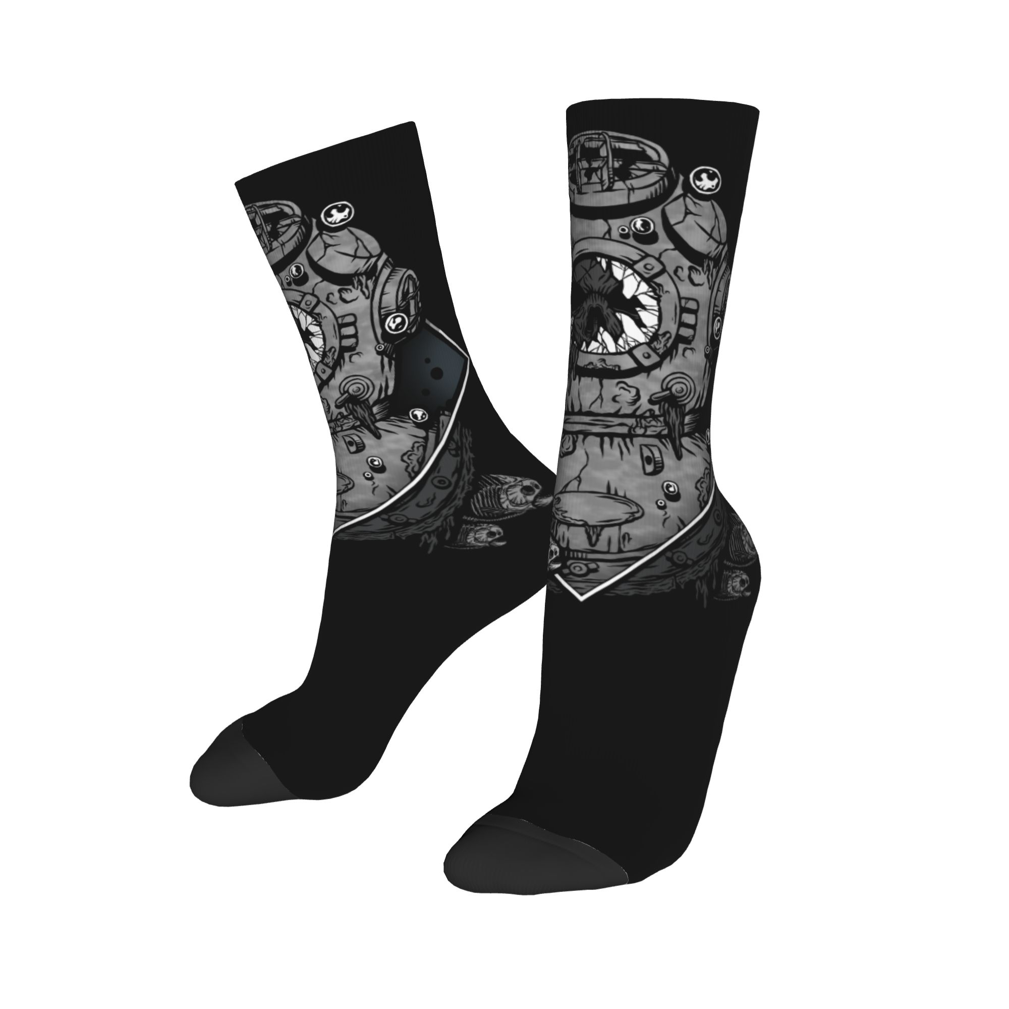 جوارب رجالية مخصصة مضحكة بتصمي - مراجعة Dress Sock Men وسعره