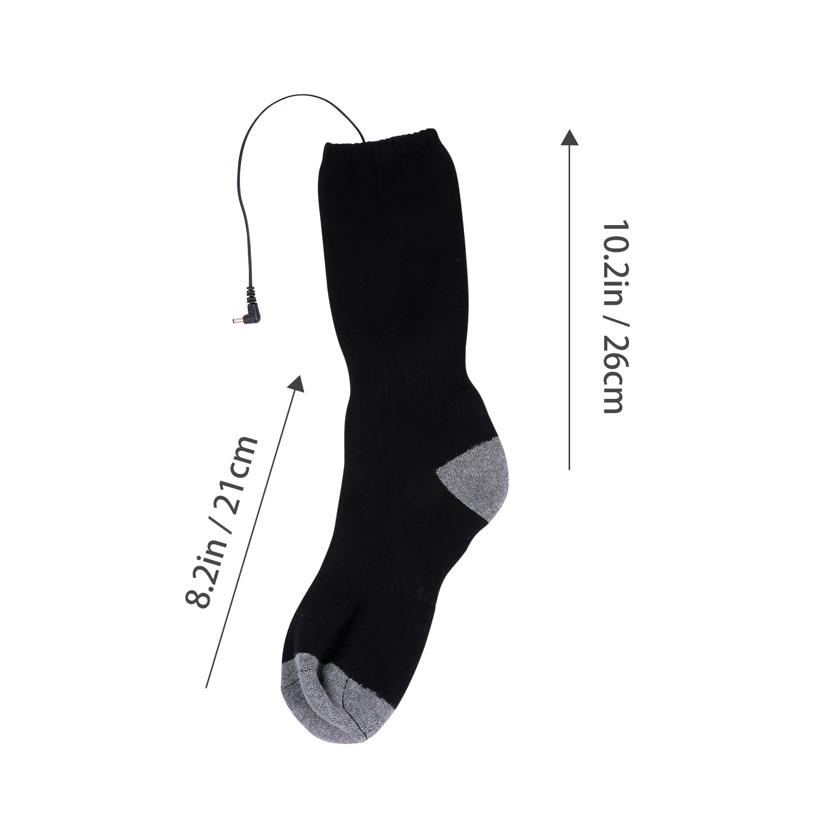جوارب تدفئة تعمل بالطاقة عبر U - مراجعة Thermal Sock Winter وسعره