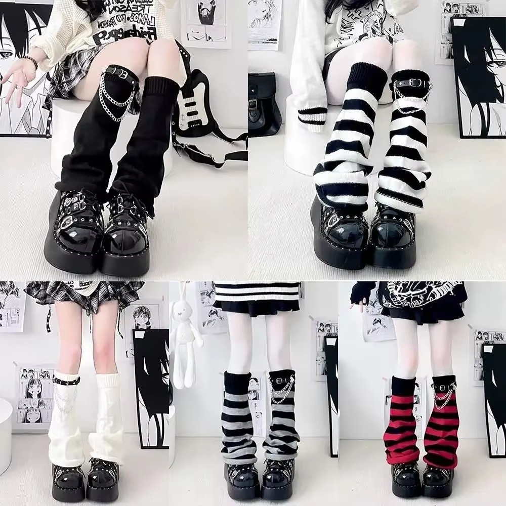 جوارب طويلة محبوكة على الطراز  - مراجعة Boot Sock Slouchy وسعره