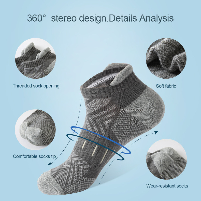6/12 أزواج من الجوارب الرياضية - مراجعة Athletic Sock Cushion وسعره