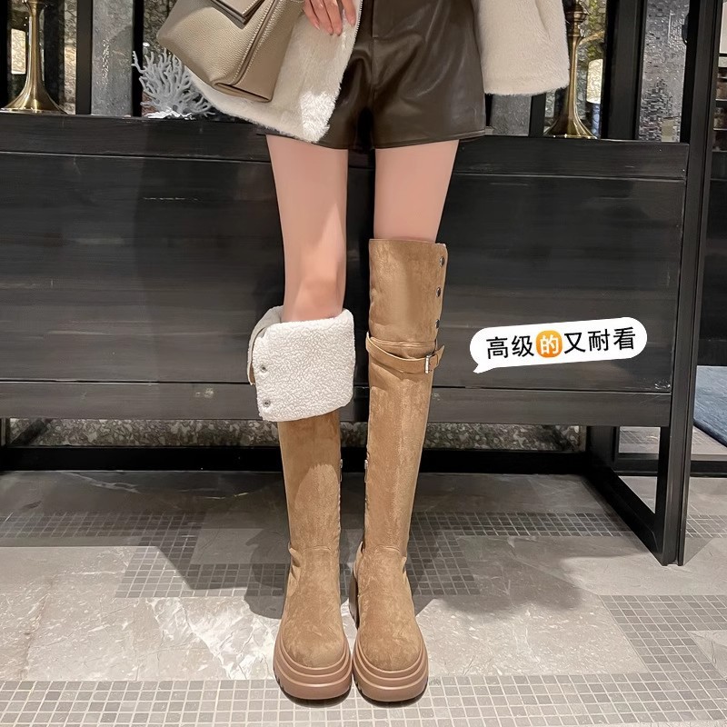 أحذية فوق الركبة 2025 أحذية غر - مراجعة Knee High Sock Women وسعره