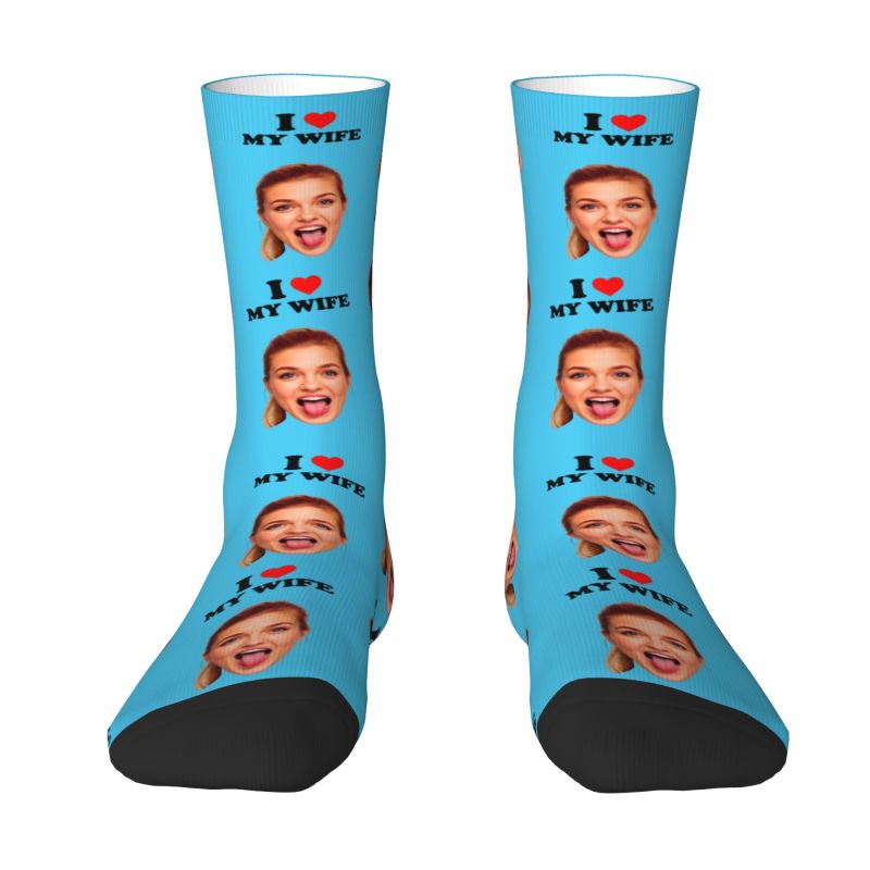 أنا أحب زوجتي شخصية الوجه صور  - مراجعة Dress Sock Men وسعره