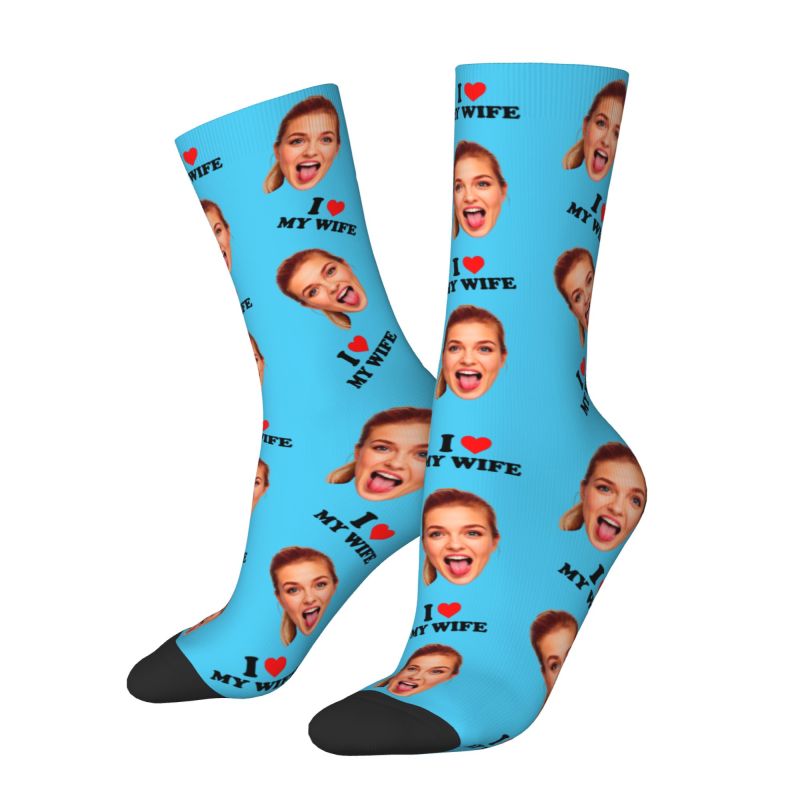 أنا أحب زوجتي شخصية الوجه صور  - مراجعة Dress Sock Men وسعره