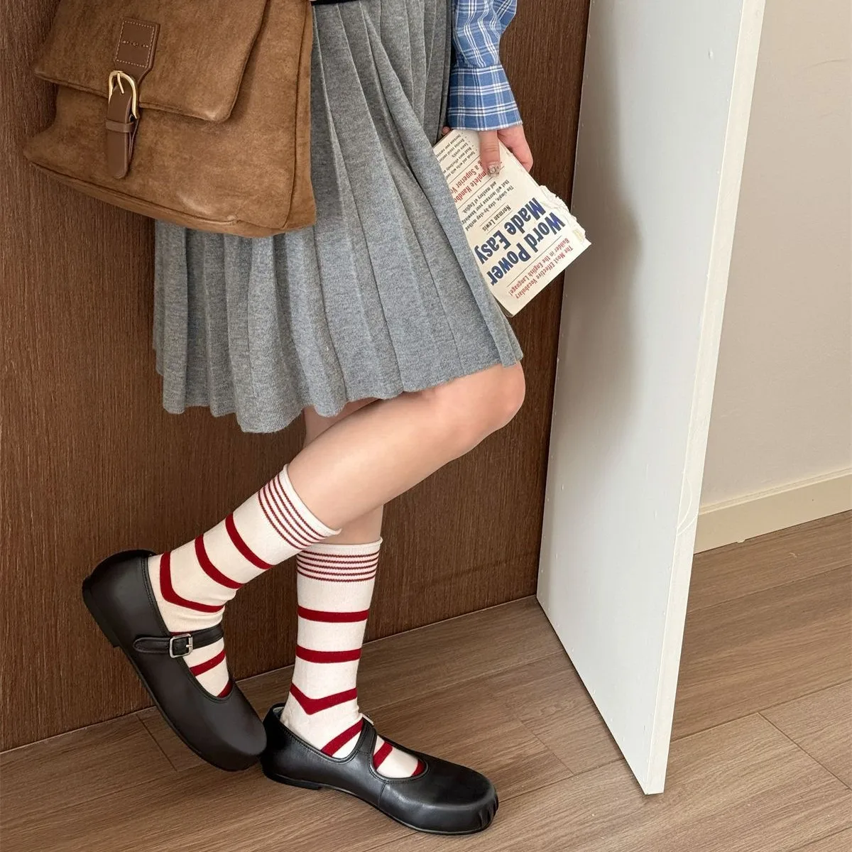 الكورية الشتاء مخطط الصوف الحر - مراجعة Silk Sock Bamboo وسعره